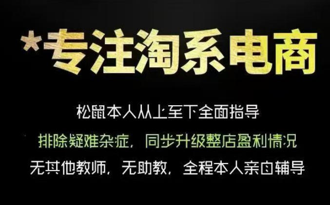松鼠会电商VIP课程，从基础布局到高阶优化，助你掌握淘宝运营逻辑，提升店铺流量与转化（更新0809）_76创客网